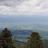 View south, looking out over Bozeman & Story Hill