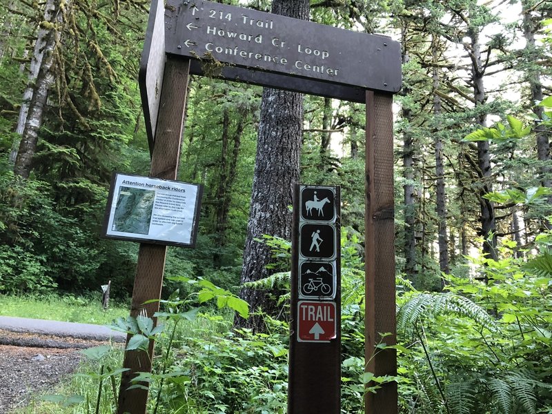 Trailhead Sign