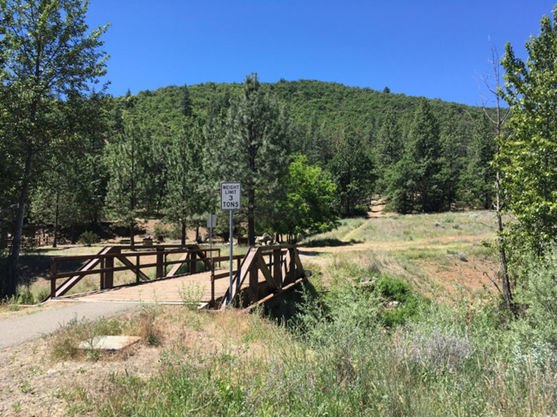 Approaching Trail from parking lot