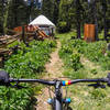 The Bull of the Woods yurt is available as nightly rental, on Carson NF lands adjacent to Northside at Taos Ski Valley. Its a perfect place to set up a base camp and explore the Northside trails.