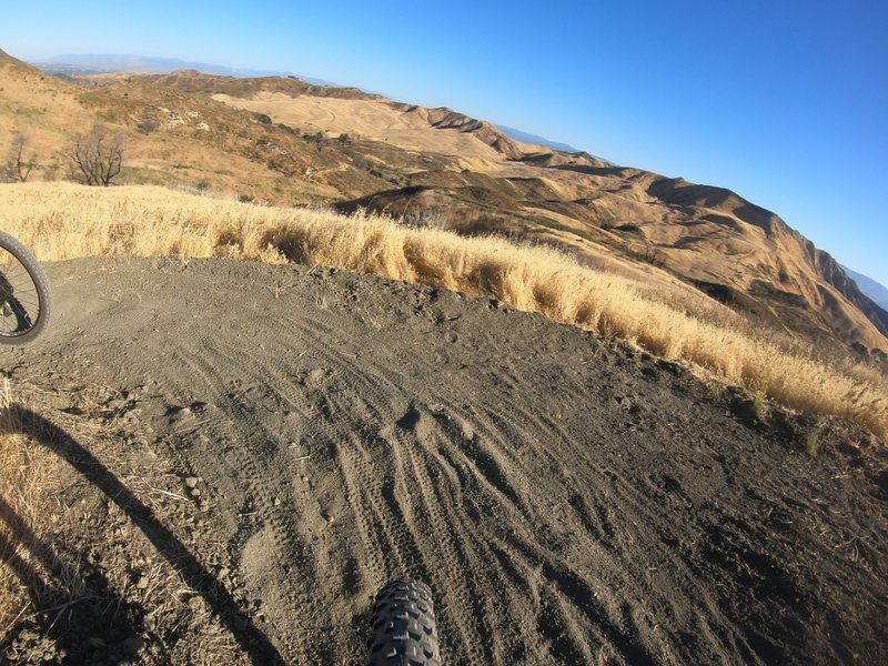 Downhill Switchback on the right Moose Antler