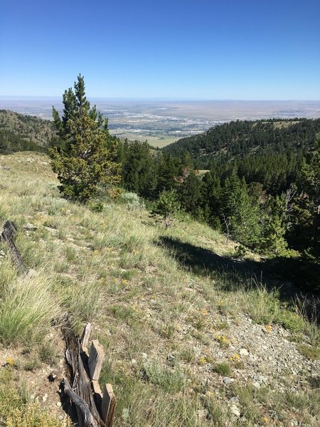 Looking out over Casper