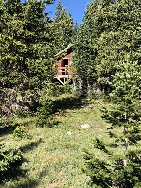 Arestua Mtn Hut - reservation calendar available through Colorado Mountain Club