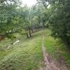 East-side bayou trail going north