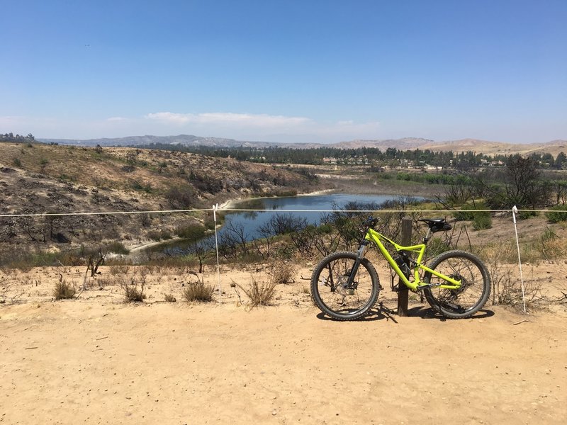 View from south ridge lake loop.