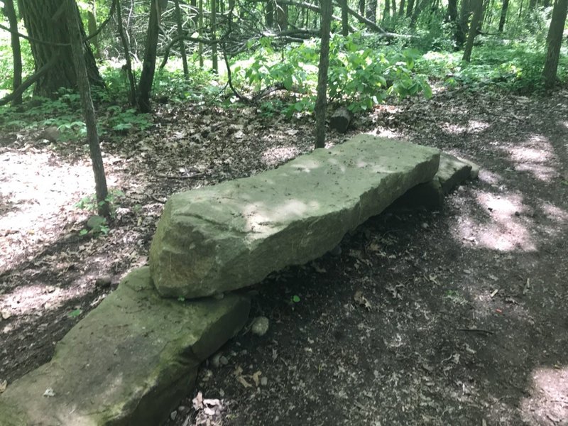 Bench at the top of Big Kame