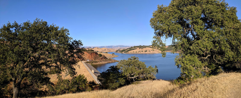 Calero County Park - View of the Calero Reservoir.