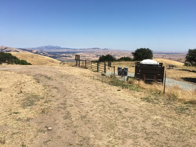 Eagle Spring rest area with water, restrooms, and picnic tables.