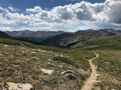 High alpine riding is at its best on the Alpine Tunnel trail.