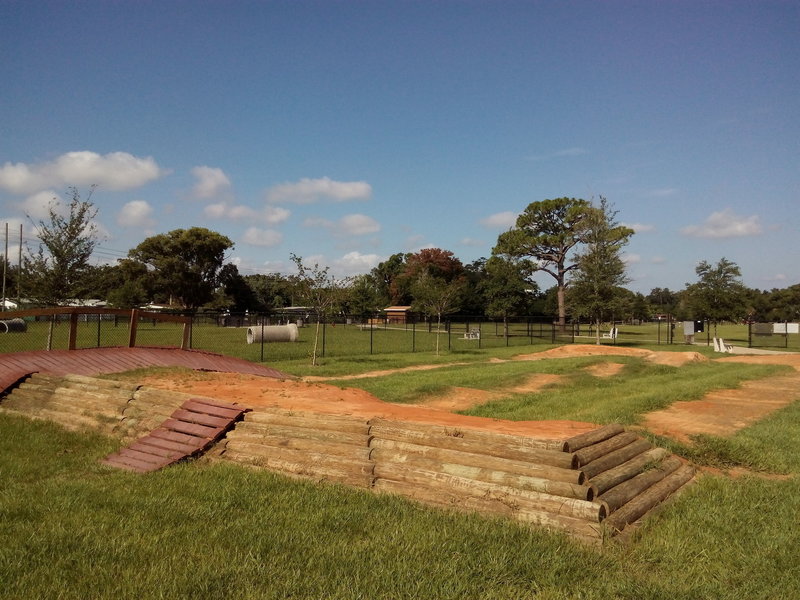 Orlando Mountain Bike Park's kids Pump Track.