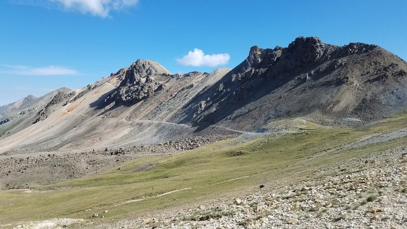 Approaching Engineer Pass.