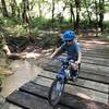 Bridge over the Spring Creek.