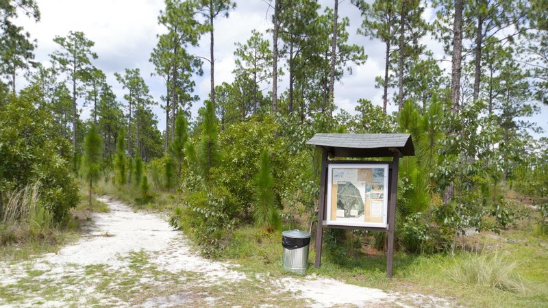 Green Trailhead and Parking Area