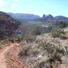 View of Cathedral Rock from Pyramid