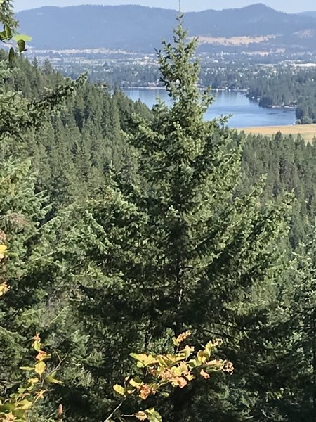 View from the switchbacks