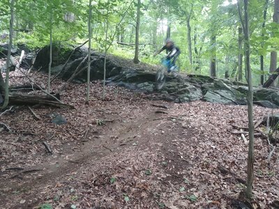 Sprain ridge outlet mountain bike trail