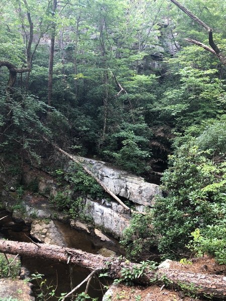 View from east side of falls.