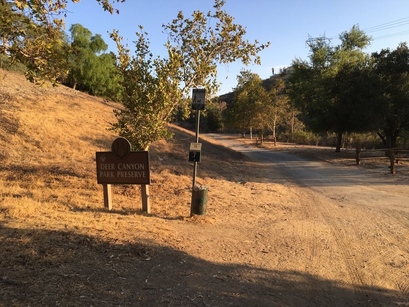 Deer Canyon - Canyon Mist Entrance.