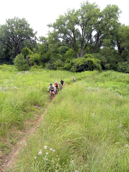 Last climb out of the prairie heading to the last big climb out of the valley.