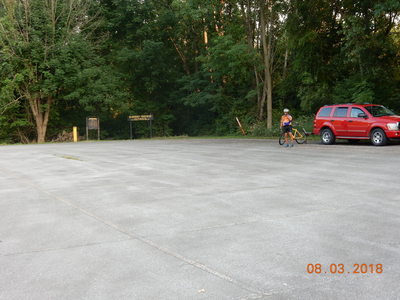 Bloodroot and Kintionki Trailhead Parking Lot - Across from Salamonie Reservoir Otter Run Intrepetive Center and Trading Post