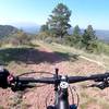 Nice view coming out of the wood on lower ridge trail