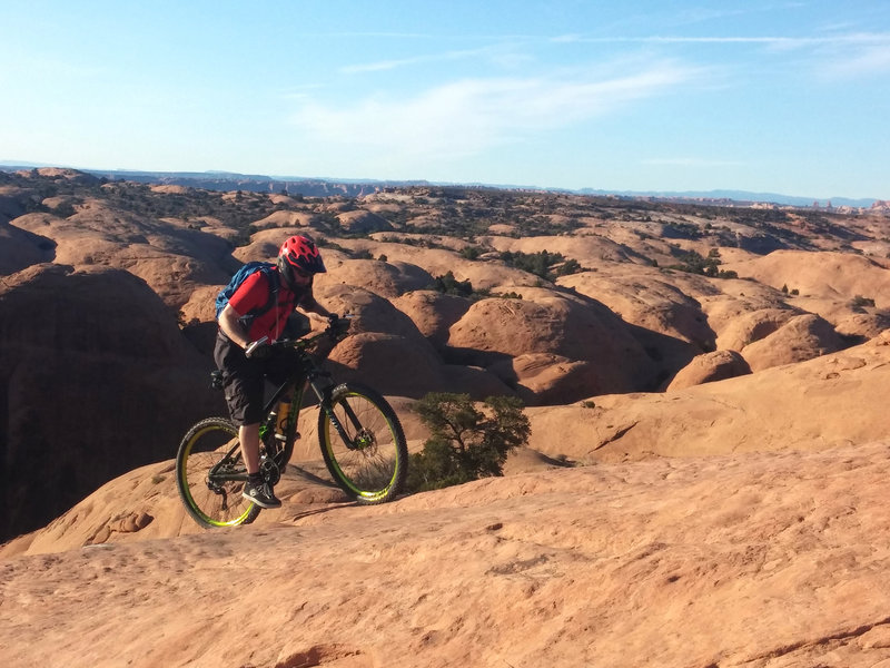 Climbing in Moab