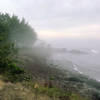 Lake superior at the historic rocket range.