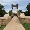 Inkana Bridge between Chickasaw National Recreation Area and Chickasaw Cultural Center