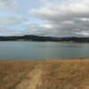 View from the trail. The lake is a little low.