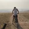 At the very top, great views...minus the smoke! This is my second time riding this trail. This last one with my wife, which I wanted her to experience an excellent trail with some beautiful views and wildlife. Unfortunately, the smoke didn’t help :(