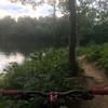 Alum Creek State Park, view from behind the bars