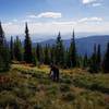 Highpoint offers several nice views along the climb and descent.