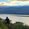 Sunset ride Jamul to Chula Vista via Sweetwater reservoir. Fun advanced with some technical singletrack and views of Sweetwater Lake.