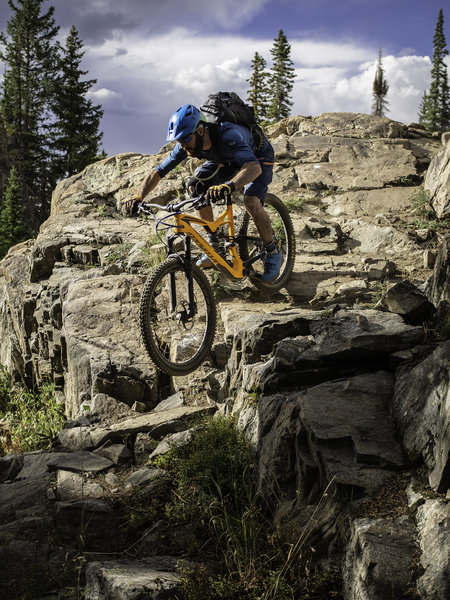 Grouse Ridge Mountain Bike Trail Steamboat Springs Colorado