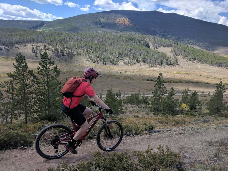 Nice singletrack at Soda Ridge