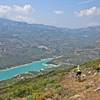 Singletrack to Guadalest reservoir