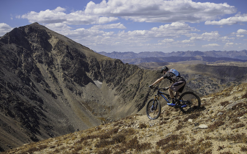 Brown Pow at 13,000 feet!