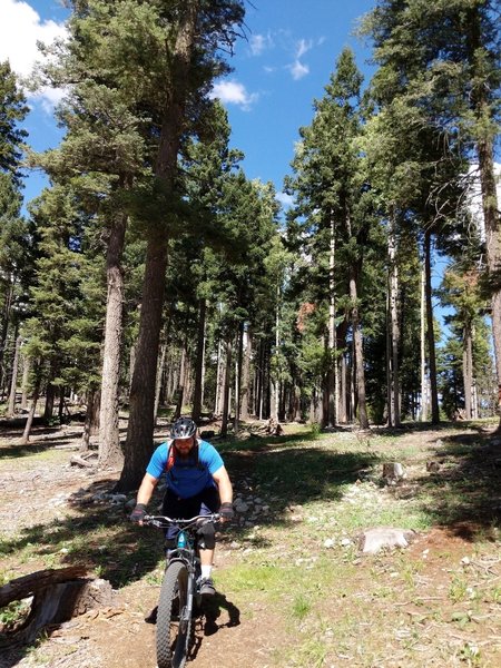 It's all smiles at the end of this trail!