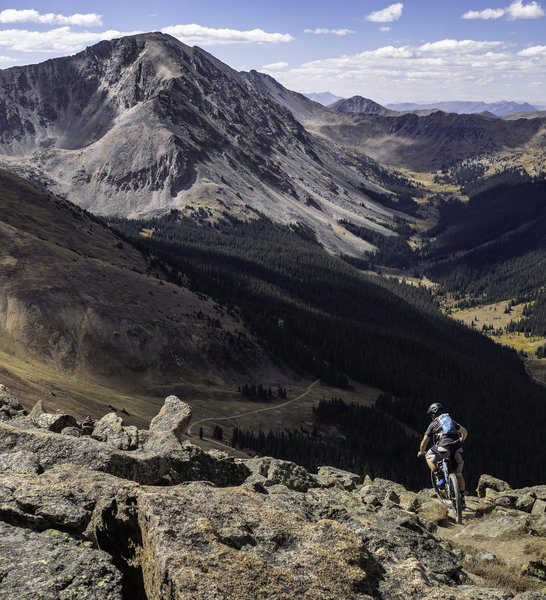 Some rocky tech found along the divide