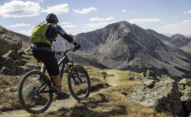 Beautiful Alpine singletrack