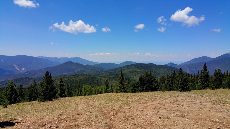 View toward Questa from Greenie Peak.