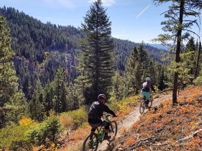 A nice view at the saddle.