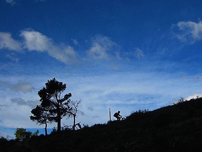 Climbing to the Pouet Pass.