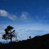 Climbing to the Pouet Pass.