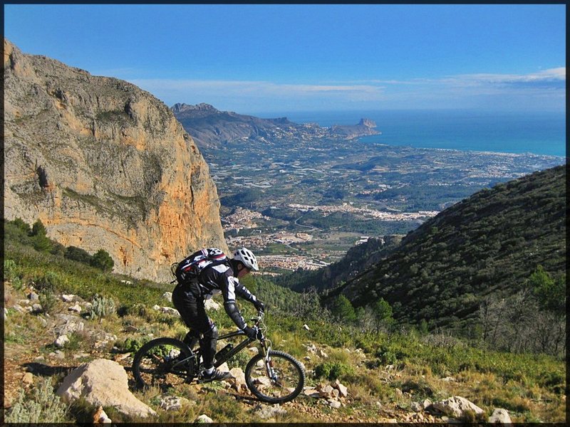 Amazing path and views.