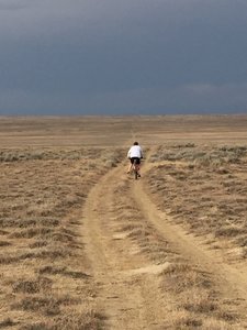 Nice long downhill section