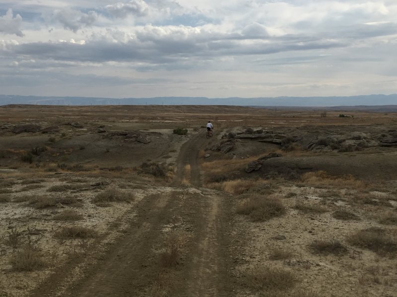 Nice terrain along the trail.