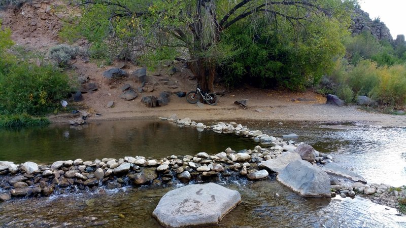 Swimming hole near the John Dunn Bridge.