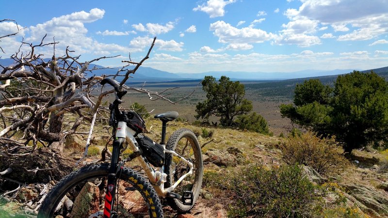 Peak of Brushy Mountain.