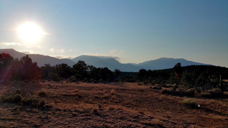 View towards Arroyo Seco from San Cristobal.